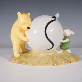 Royal Doulton Pooh's Blue Balloon Money Box, WP16