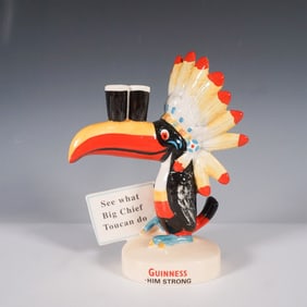 Royal Doulton Guinness Toucan Figurine, Big Chief MCL3