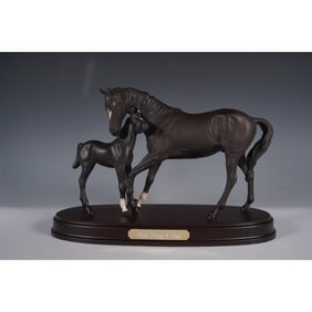 Beswick Figurine, Black Beauty & Foul