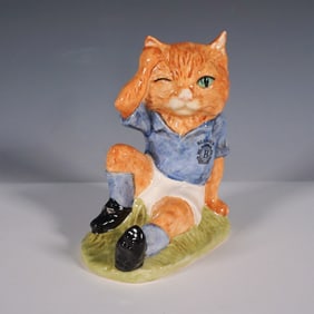 Beswick Figurine Footballing Felines, Mee-Ouch