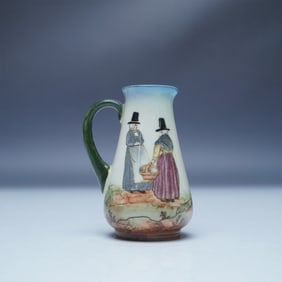 Royal Doulton Seriesware Mini Pitcher, Welsh Ladies