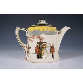 Royal Doulton Sedan Chair Teapot with Lid