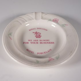 Royal Doulton Hotel Porcelain Ashtray