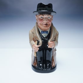 Royal Doulton Winston Churchill Large Toby Jug/Pitcher