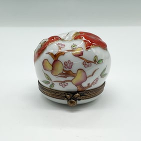 Chamart Limoges Hand-Painted Porcelain Trinket Box