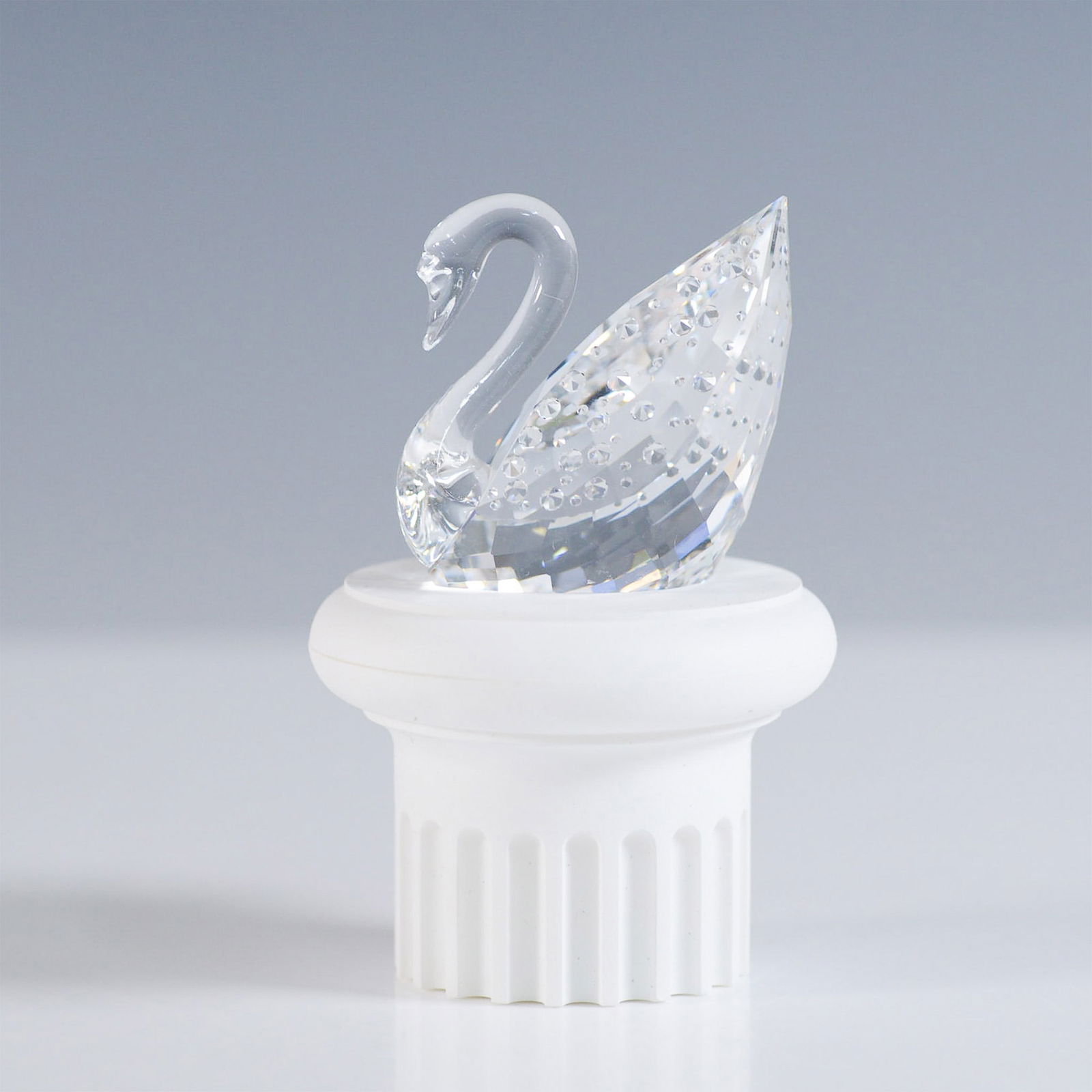Swarovski Silver Crystal 100 Years Swan Figurine (1 of 5)
