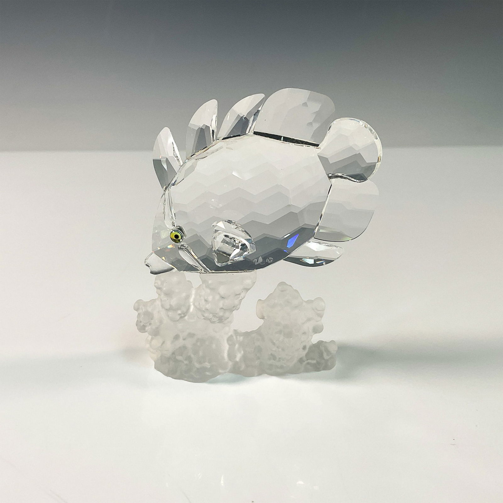 Swarovski Crystal Figurine, Butterfly Fish on Coral (1 of 3)