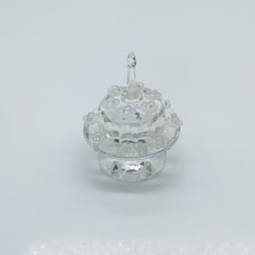 Swarovski Crystal Figurine, 1992 Birthday Cake