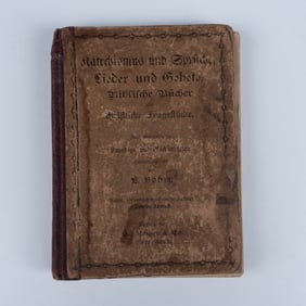 Antique Catechism & Sayings, Songs & Prayers German Book