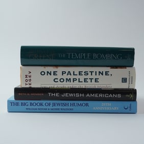 4pc Jewish History, Culture, and Conflict Book Collection