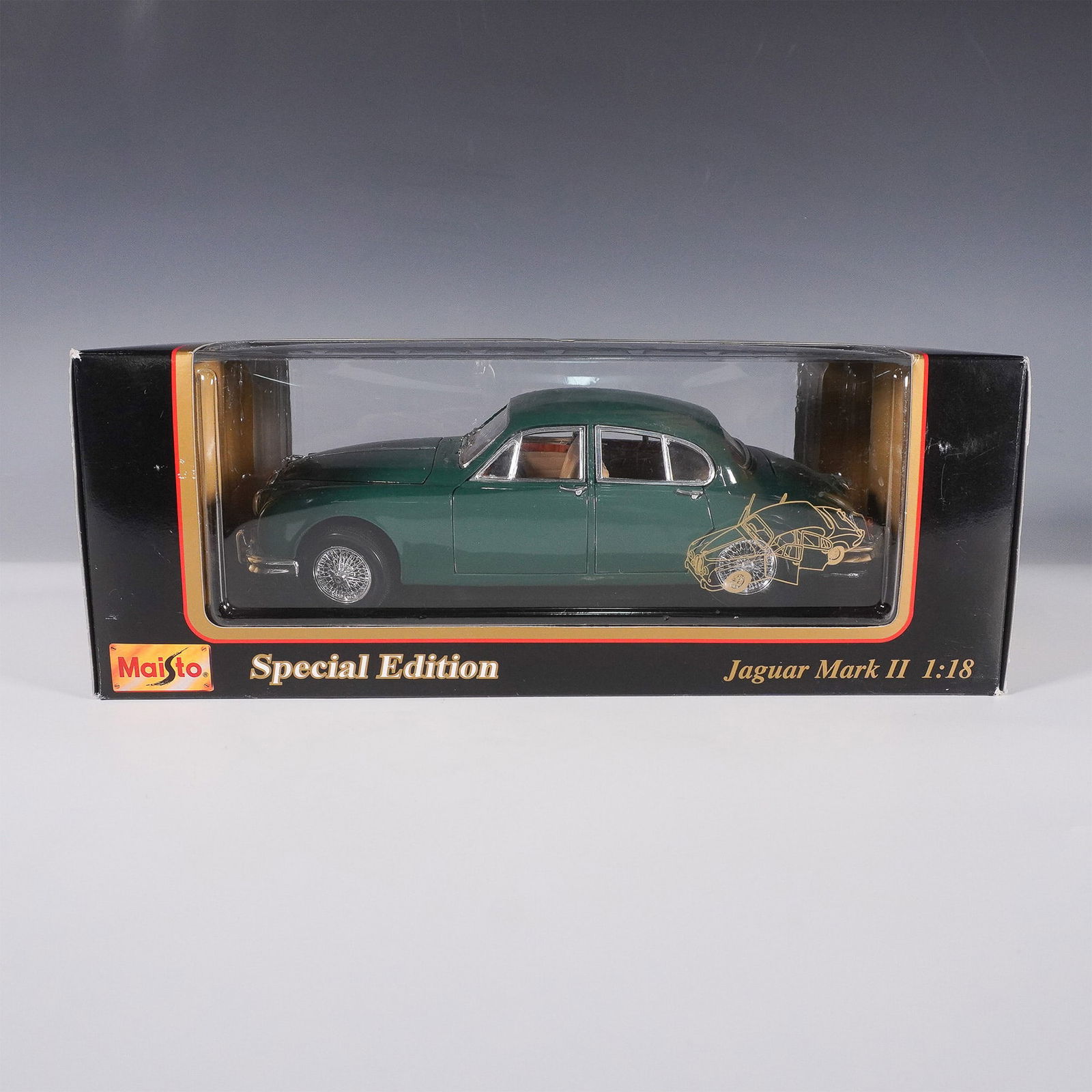 Maisto 1:18 Die-Cast Model, Jaguar Mark II 1959, Special Edition (1 of 6)