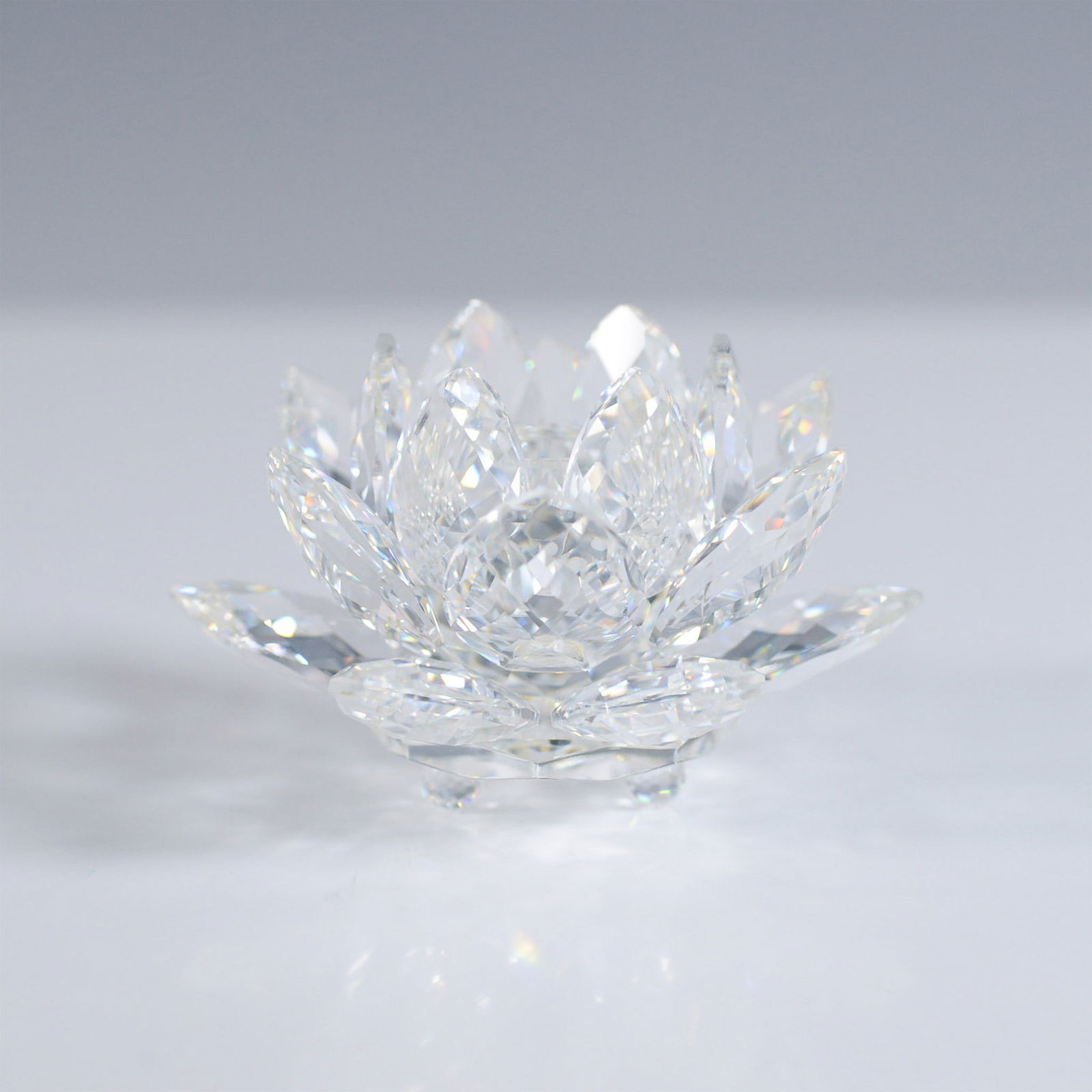 Swarovski Crystal Candle Holder, Water Lily (1 of 4)