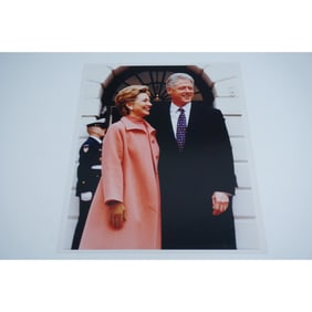 Presidential Photograph of Bill and Hillary Clinton