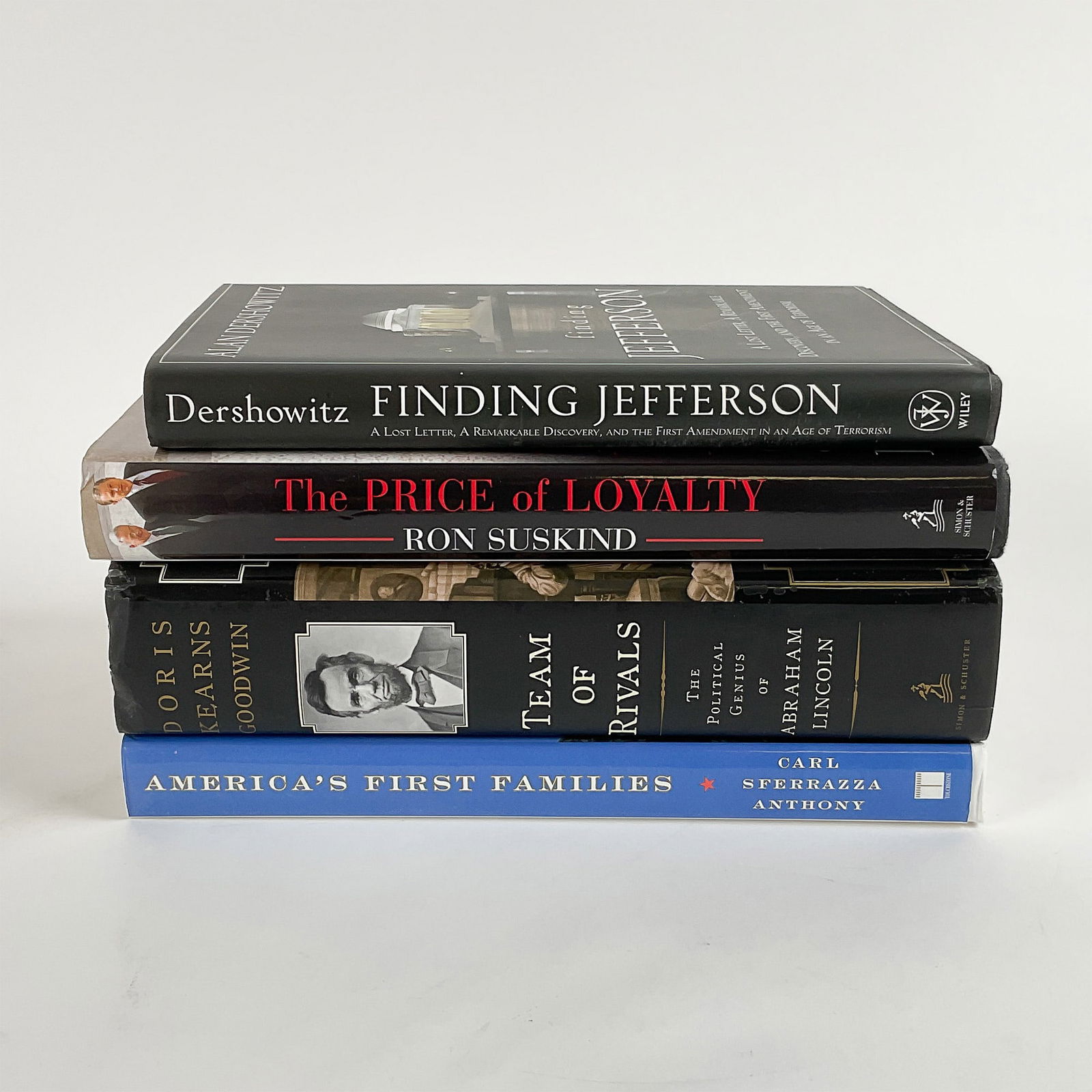 Set of 4 Books on U.S. Presidents and Political History (1 of 4)