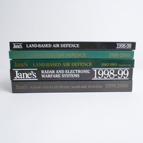 4 Jane Military Books on Air Defence & Electronic Warfare