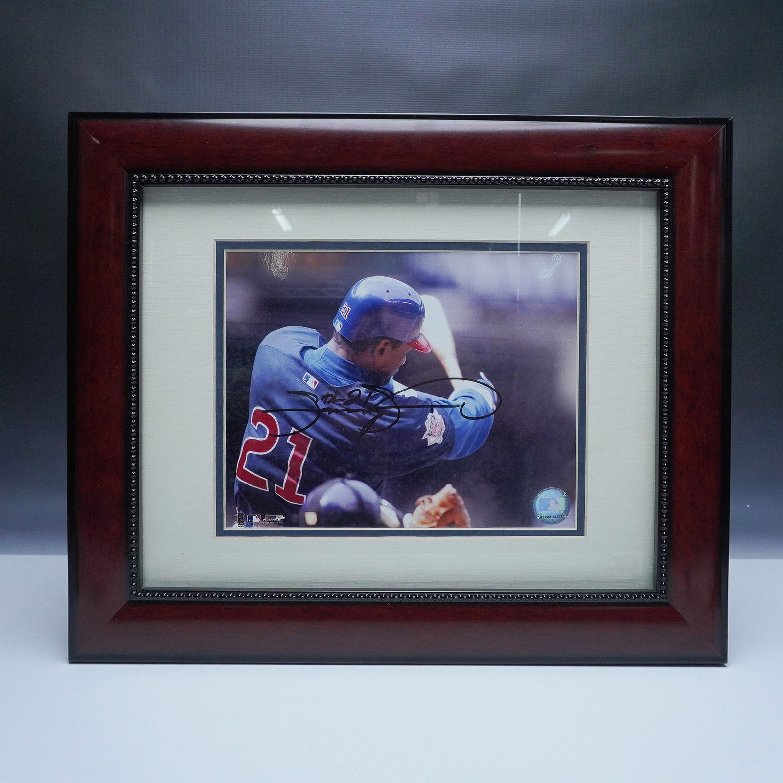 Sammy Sosa Autographed Framed Photo (1 of 4)