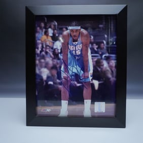 Carmelo Anthony Autographed Denver Nuggets Photo with COA