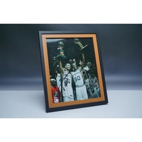 Global Authentics, Robinson Duncan Signed Spurs Photo