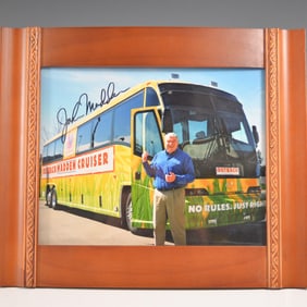 John Madden Signed Framed Photo with COA by HOF Sports
