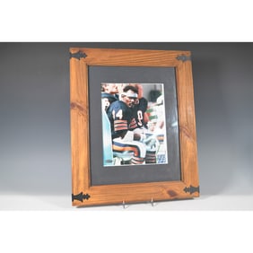 Walter Payton Signed Photo, Limited Edition Framed