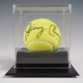 Jimmy Connors Autograph, Wilson Tennis Ball