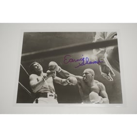 Earnie Shavers Signed Boxing Photograph