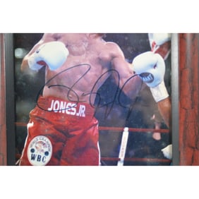 Roy Jones Jr., Signed Boxing Photograph