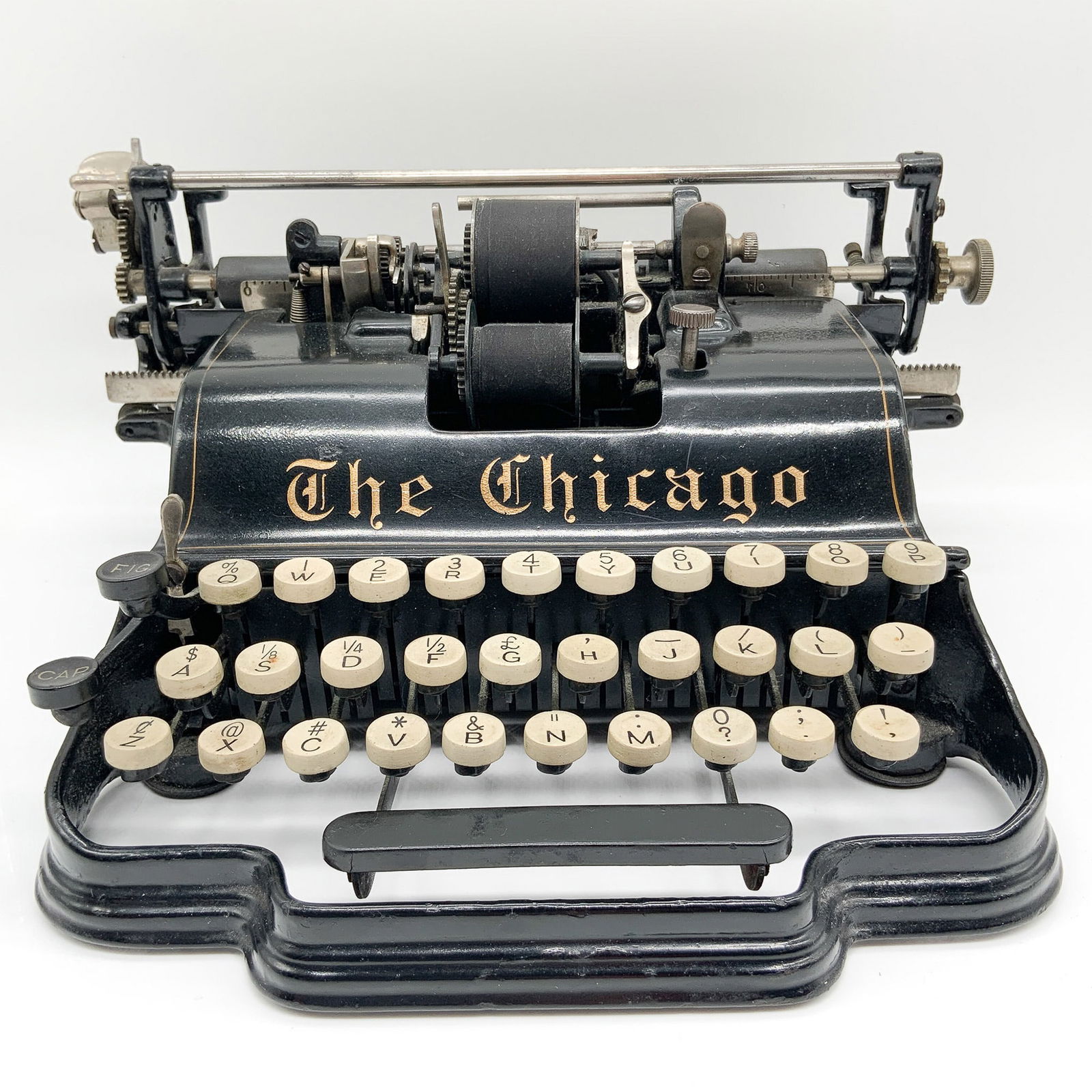Antique Chicago Typewriter, First Model (1 of 4)