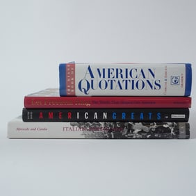 4pc American Heritage and Inspirational Writings Books