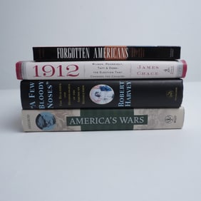 4pc American Historical and Military Books