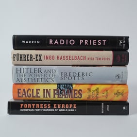 5pc WWII and Nazi Germany History Books