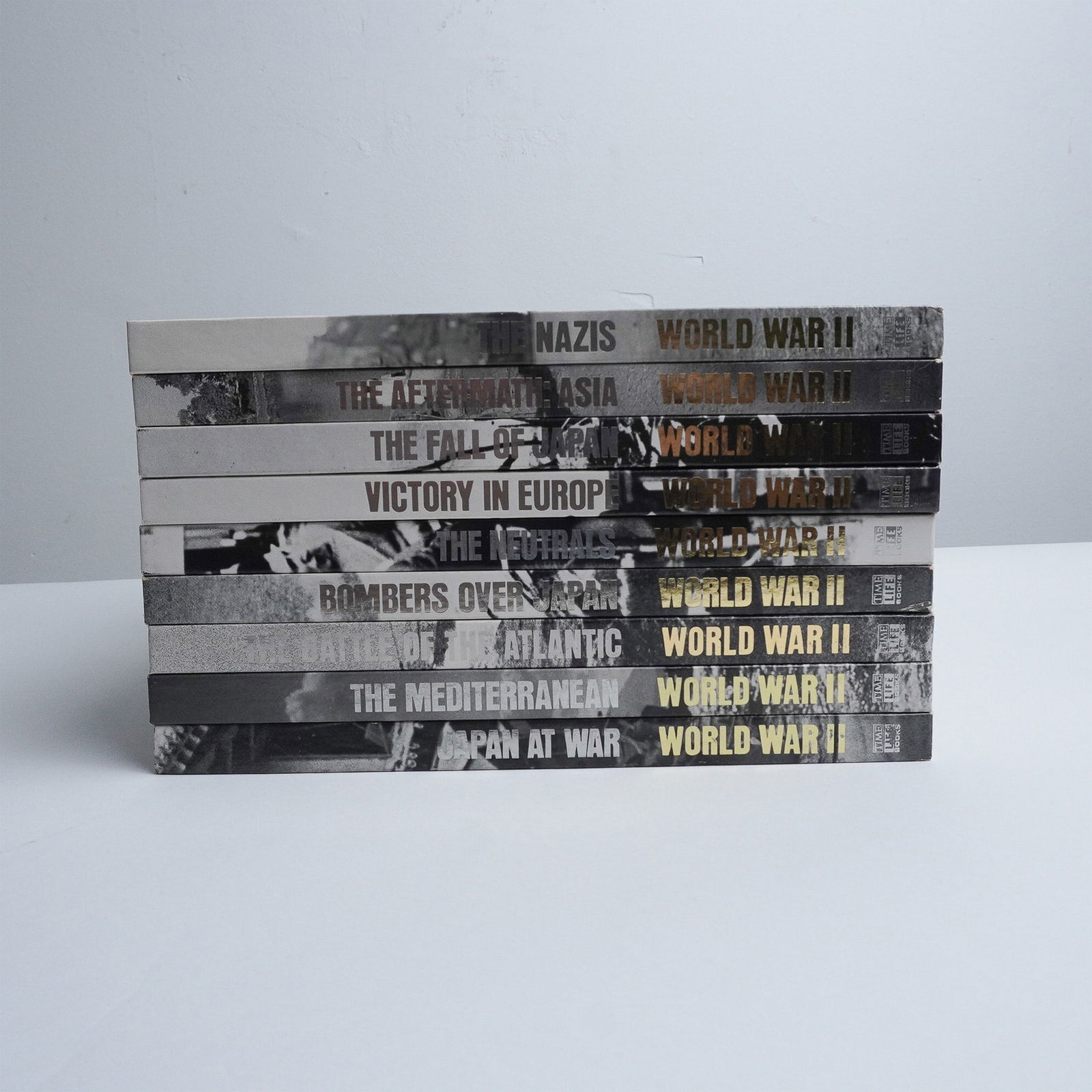 Set of 9 World War II Books Time-Life Series (1 of 9)