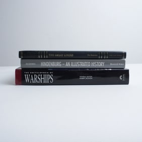 Set of 3 Books on Maritime and Aviation History