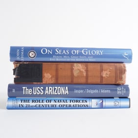4pc Naval Warfare Strategy, Battles, and Legacy Books