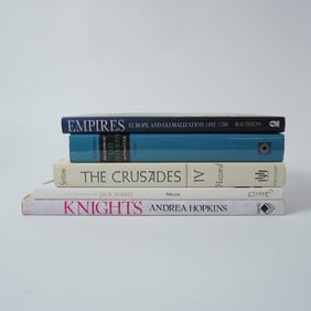 Lot of 5 Books on Empires, Crusades and Naval History