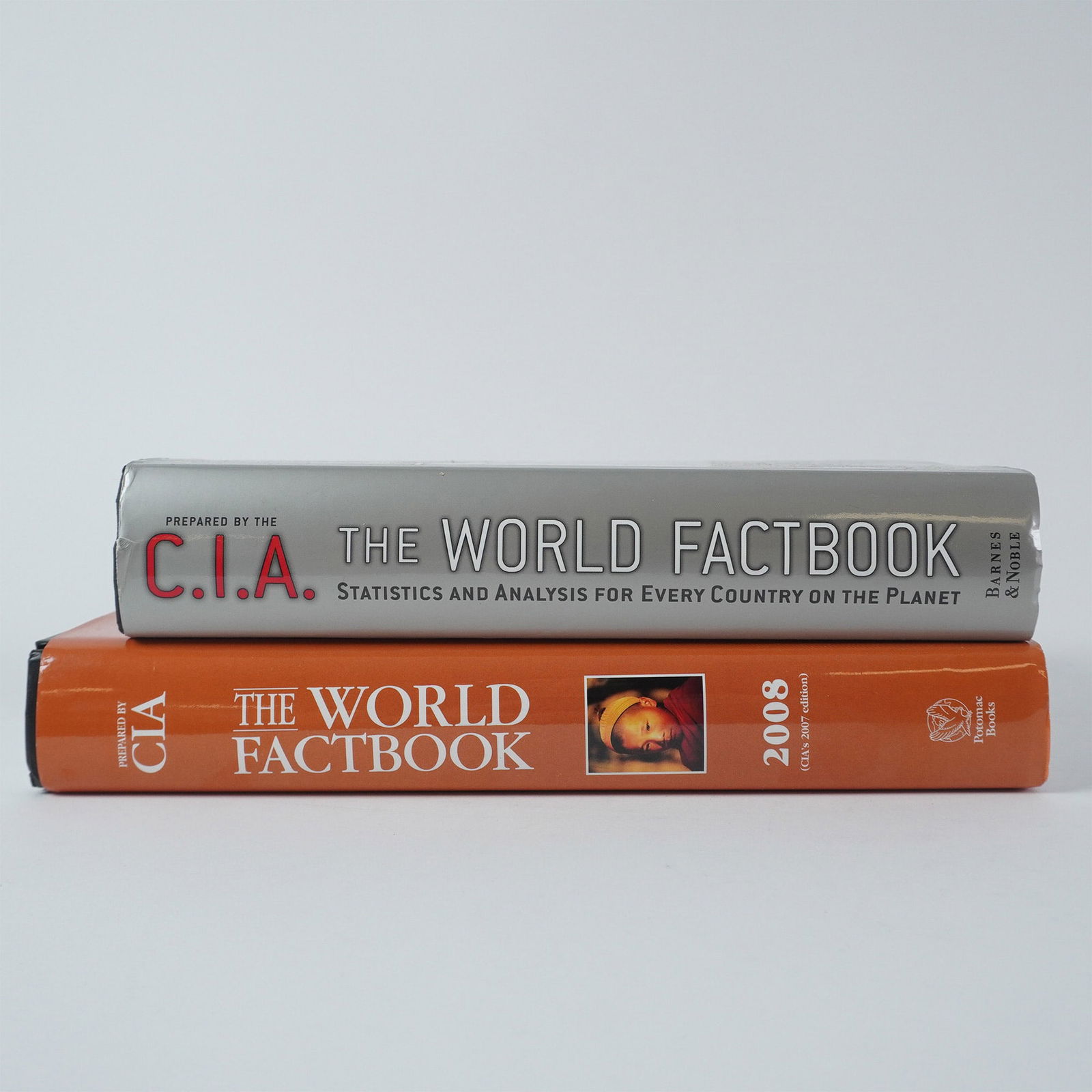 2pc CIA World Factbook Book Collection (1 of 3)