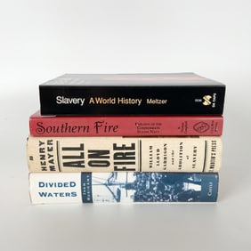 Set of 4 Books on Slavery, Abolition, and the Civil War