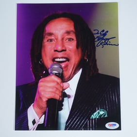 Smokey Robinson Autographed Photograph with PSA/DNA COA