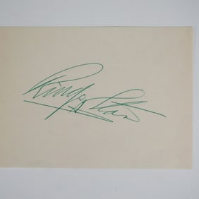 Ringo Starr Signed Autograph with Certificate of Authenticity