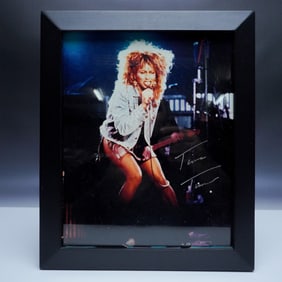Tina Turner Autographed Photo with COA