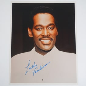 Luther Vandross Signed Photograph with COA