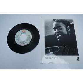 Barry White Autographed With Love Record Sleeve, COA