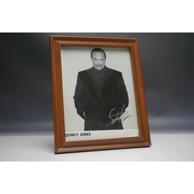 Quincy Jones, Photograph, Signed Photo