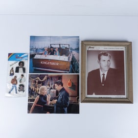 4pc Music Memorabilia, Elvis, Slim Whitman, Michael Jackson
