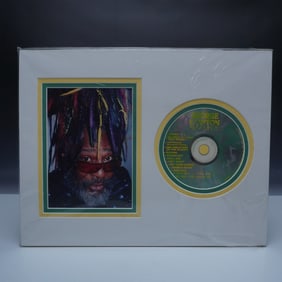 Autographed George Clinton Framed CD Display