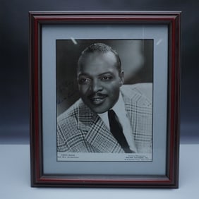 Count Basie Signed Framed Photograph with COA
