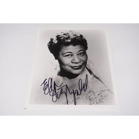 Ella Fitzgerald Signed Photograph