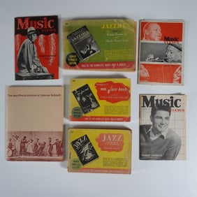 7pc Collection of Vintage Jazz and Music Books