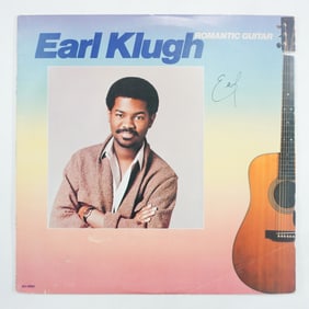 Earl Klugh Signed Romantic Guitar Vinyl LP, SLL-8203