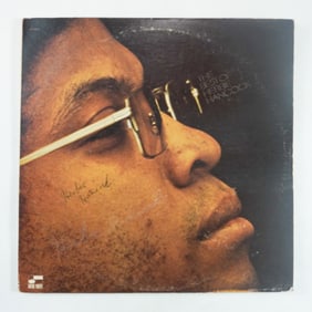 Herbie Hancock Signed The Best of Herbie Hancock Vinyl LP